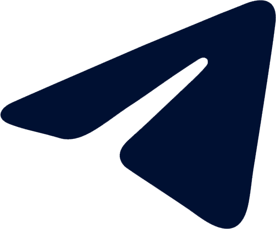 Telegram Icon Black